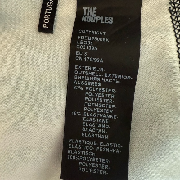 The Kooples Leopard Crop Tank Top - Picture 5 of 6